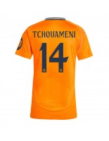 Real Madrid Aurelien Tchouameni #14 Bortedrakt Dame 2024-25 Korte ermer